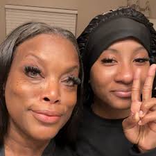 When your 14-year-old granddaughter wants to hang out, you say yes, yes,  yes. Even if it's “Hey can I practice putting lashes