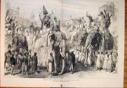 Bombay Photo Images[ Mumbai]: An Indian Railway Station"*, 1854