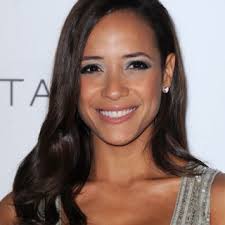 Judith & Charles Silas Pinstriped Fitted Blazer worn by Nikki Batista  (Dania Ramirez) as seen in Alert: Missing Persons Unit (S02E06)