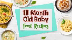10 Months Old Baby Food Chart