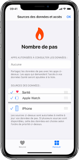 L'utilisateur moyen enregistrait environ 5 000 pas par jour. Gestion Des Donnees De L App Sante Sur Votre Iphone Ipod Touch Ou Apple Watch Assistance Apple