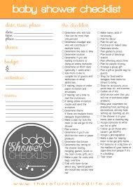 Printable navy stripes and pink florals gift list. Complete Baby Shower Checklist Free Printable Refurbished