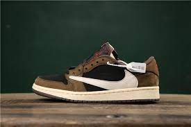 Travis Scott X Nike Air Jordan 1 Low Cactus Jack Nike Air Jordan 1 Low Travis Scott Sneakers Air Jordans 1