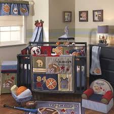 Nursery Sports Theme Classic Primary Colors Fun Baby Boy Nursery Sports Baby Crib Bedding Sets Baby Boy Nursery Themes