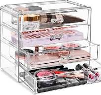 Amazon.com: Sorbus Acrylic Makeup Organizer Set, 4-Drawer ...