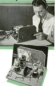 The great ham radio desk project. 1940 Two Tube Two Band Receiver Onetuberadio Com Shortwave Radio Antique Radio Ham Radio