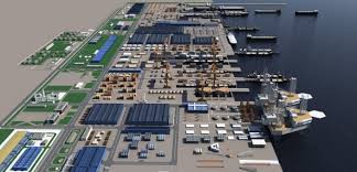 Image result for shipping yard