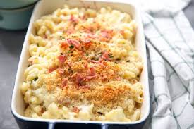 Mac and cheese is a tasty dinner staple great for the entire family. Crab And Bacon Mac And Cheese Lemons For Lulu