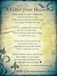 Pin By Bec M On Heaven Letter From Heaven Heaven Poems Heaven Quotes