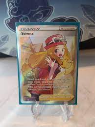 Pokémon Serena Full Art Holo Silver Tempest 193/195 Card In Hand Ready To  Ship | eBay