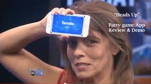 This is a game in which players have to guess words/names/titles, which may include celebrities, characters, movies, books and songs, which are described or acted by their friend/s. Heads Up Party Game App Review And Demo Ipadwisdom Com