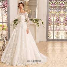 English words for hochzeitskleid include wedding dress, bridal gown and wedding gown. Vintage Prinzessin Spitze Langarm Mit Entfernt Jacke Eine Linie Hochzeitskleid 2017 Kristall Gurtel Gunstige Brautkleid Cheap Bridal Gowns Bridal Gownvintage Princess Aliexpress