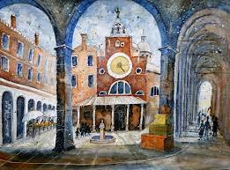 San giacomo di rialto (san giacometto), eine venezianische kirche im stadtteil san polo, wurde ursprünglich im hohen mittelalter, vermutlich im späten 11. San Giacomo Di Rialto In Venedig Foto Bild Italy World Venedig Bilder Auf Fotocommunity