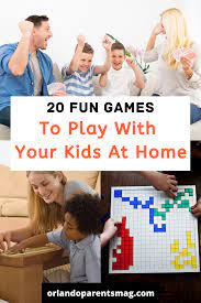 Fun Games To Play At Home With Family Kids Game Night Fun Games Family Fun Magazine