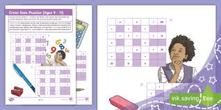 Freexsums.com provides free cross sums puzzles. Cross Sum Puzzles Ages 9 11