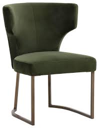 Stocked in coal black, overcast gray and bravo cream faux leather. Sunpan Yorkville Dining Chair Antique Brass Contemporary Dining Chairs By Sunpan Modern Home