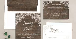 Country wedding invitations are quite similar to rustic or vintage wedding templates in terms of look and feel & other aesthetics. 34 Rustic Wedding Invitations For A Country Chic Affair