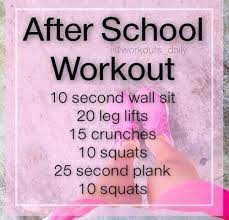 After School Workout Workout Plan At Home Workout Plan Cheer Workouts