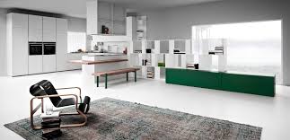 The protagonists are definitely the wood with its materiality and the brand new metal finishing that, aesthetically, is very close to the metal. Contemporary Kitchen Line K Zampieri Cucine Wooden Handleless Lacquered