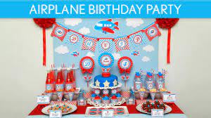 My favorite was this thunderbirds airplane activity book filled with coloring pages and more. Airplane Birthday Party Ideas Airplane B33 Youtube