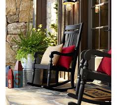 Wooden Buoys Porch Furniture Rocking Chair Porch House With Porch