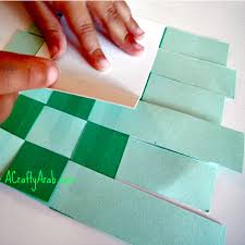 Do you want to start doing arts and crafts to better understand why so many find it a great pastime? Ketupat Woven Card Tutorial By A Crafty Arab