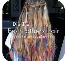 See more ideas about kool aid hair, kool aid hair dye, dyed hair. How To Dip Dye Hair Temporarily Tie Dye Hair Hair Styles Dip Dye Hair