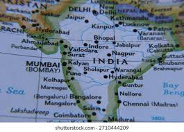3+ Thousand India Mumbai Map Royalty ...