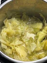 Step 4 bring the ingredients in the pot to a boil, then stir gently, reduce the heat and cover the pot. Instant Pot Buttered Cabbage My Forking Life