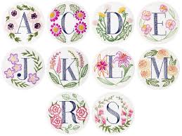 Just click the download button at the bottom, and you'll be. Floral Monogram Embroidery Kit Brooklyn Craft Company