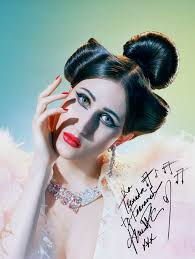 Anna Cleveland is “Like a Diva!” by Miles Aldridge for Vogue Italia, March  2017