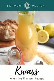 Rezept Fur Kwass Kvass Kwas Mit Hefe Video Glassware Tableware Glass