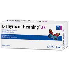 L Thyroxin Henning 25 100 St Shop Apotheke Com