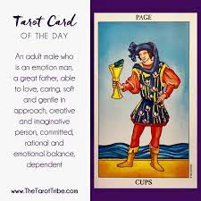 The card may also be indicative of someone, likely overlooked, in your own life who is in a. Page Of Cups Tarot Learning Tarot Meanings Tarot