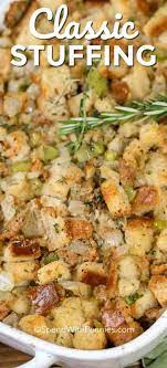 This Easy Stuffing Recipe Is The Perfect Side Dish For Any Holiday Or Thanksgiving D Thanksgiving Dinner Recipes Easy Stuffing Recipe Easy Thanksgiving Recipes