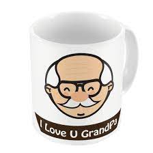 There are times when getting the perfect birthday gift for precious people in your life like grandpas can be quite a confusing task with regard to. Buy Indigifts Grandparents Anniversary Gift Love You Grandpa Quote Cute Grandfather S Face Illustration White Coffee Mug 330 Ml Best Gift For Grandfather Dada Nana Birthday Grandfather Mug Online At Low Prices In India