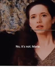 Paulie The Bird Marie Falling Off The Roof