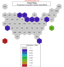 GALARCE Last Name Statistics by MyNameStats.com