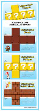 Pin By Benedicte Lambert On Super Mario Bros Paper Toys Paper Crafts Super Mario Bros
