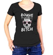 bougie bitch t shirt sunglasses on a chihuahua tshirt