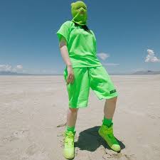 Hey y'alllll here is a new year set of mint green acrylic nails. Billie Eilish Neon Green Nails Popsugar Beauty