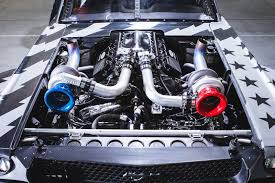 Ken Block S New Hoonicorn Is A 1400hp Twin Turbo Methanol Sipping Monster Carscoops Ken Block Ken Blocks Ford Mustang