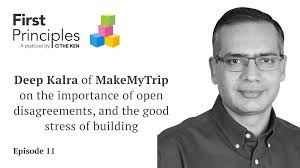 Deep Kalra of MakeMyTrip