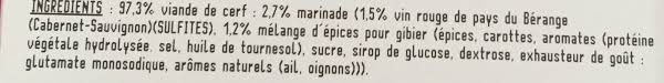 Peler les échalotes et les. Roti De Cerf Au Vin Rouge Damien De Jong