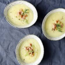 Topinambur Apfel Suppe Mit Krabben Rezept Kuchengotter Topinambur Rezept Topinambur Suppen Und Eintopfe