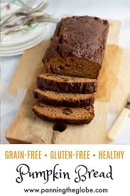 Healthy Pumpkin Bread With Almond Flour L Panning The Globe Recipe In 2020 Healthy Pumpkin Bread Pumpkin Bread Healthy Pumpkin
