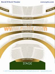 Nyc Ballet Seating Chart Beautiful Lincoln Center David H