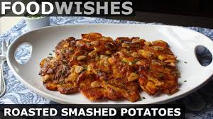 Flatten slightly and cut in half. Roasted Smashed Potatoes Food Wishes Youtube