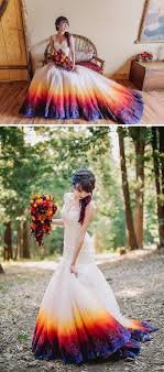 Dip Dye Wedding Dress Trend Will Make Your Big Day More Colorful Vestidos De Novia Vestidos De Boda Vestidos