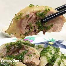 instagram의yummyday美味日子님 到宜蘭的宵夜首選 到宜蘭必吃 喜歡蔥的可以點文蔥雞 愛吃辣的推薦你們口水雞雞肉吃起來很軟嫩 完全不柴耶 雞皮ㄉㄨㄞ pork food chicken